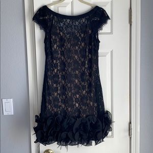 Jessica Simpson lace/ruffle dress